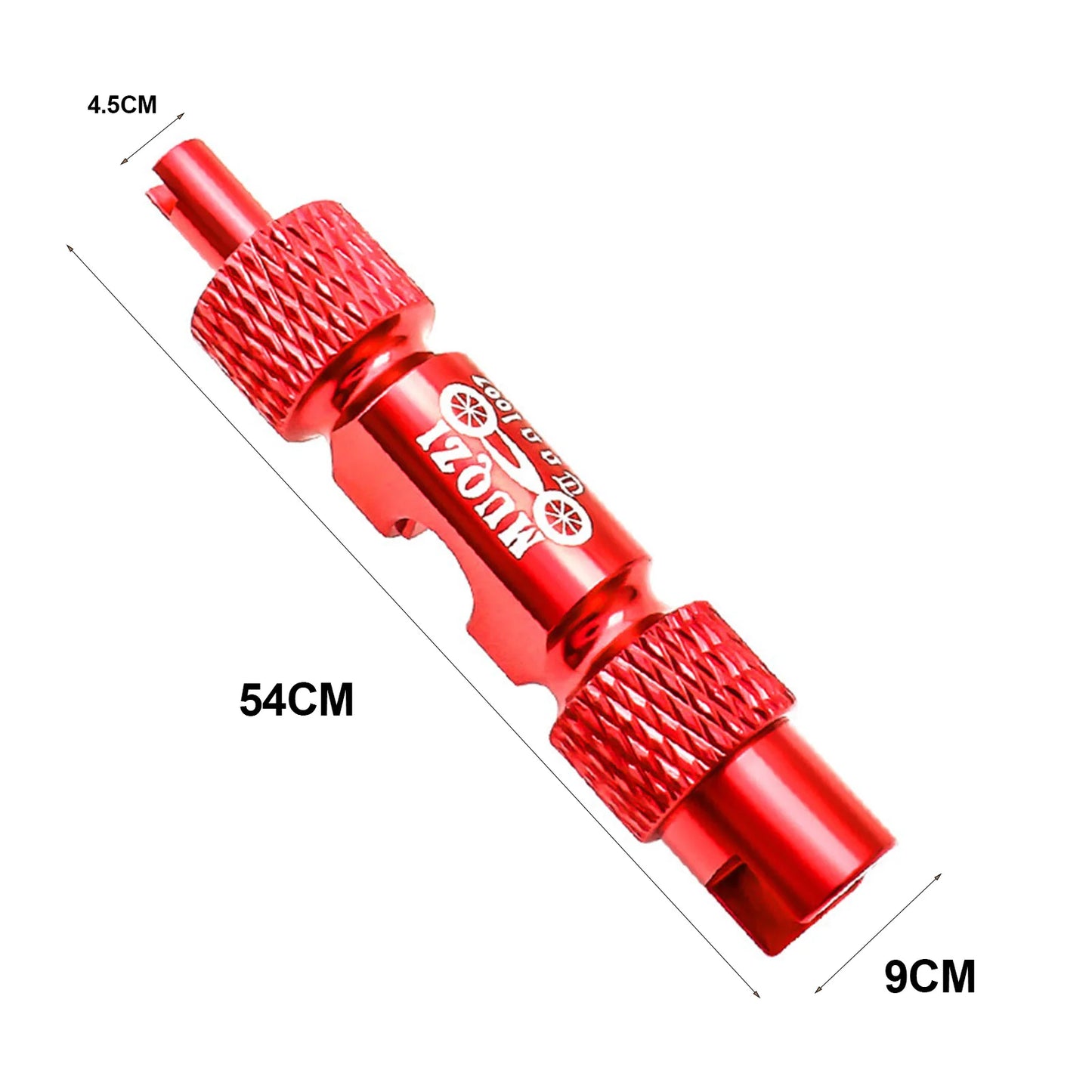 Mountain Bike Valve Core Remover Tool Anti-slip and Labor-saving Core Tool for Bicycles and Any Other Air Filled Tires