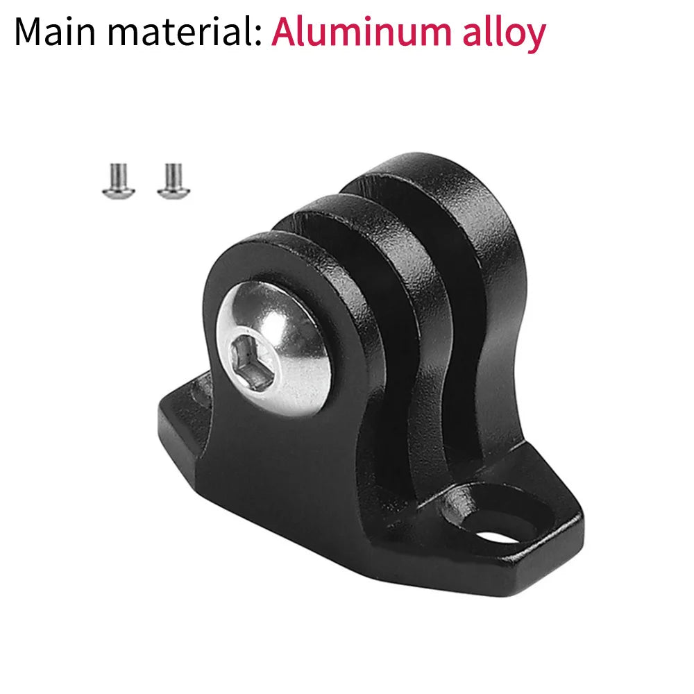 Bicycle Computer Holder Base Bike Camera Mount Holder Bracket Adapter Aluminum Alloy Bicycle Camera Light Mount for Garmin Gopro