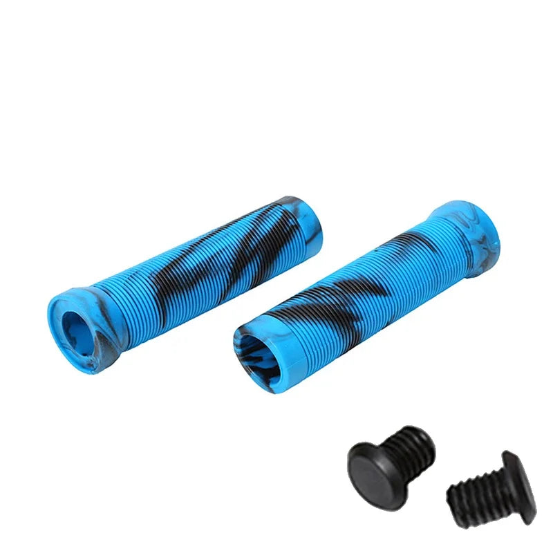 MTB Cuffs Soft Rubber Bicycle Handlebar Grips Waterproof Mountain Bike Grips Dustproof Bike Handles Non-slip MTB Grip