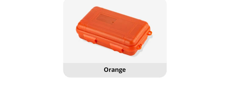 EDC Tool Box Outdoor Camping Survival Kit Shockproof Waterproof Case Sealed Box Outdoor Survival Storage Box Small.