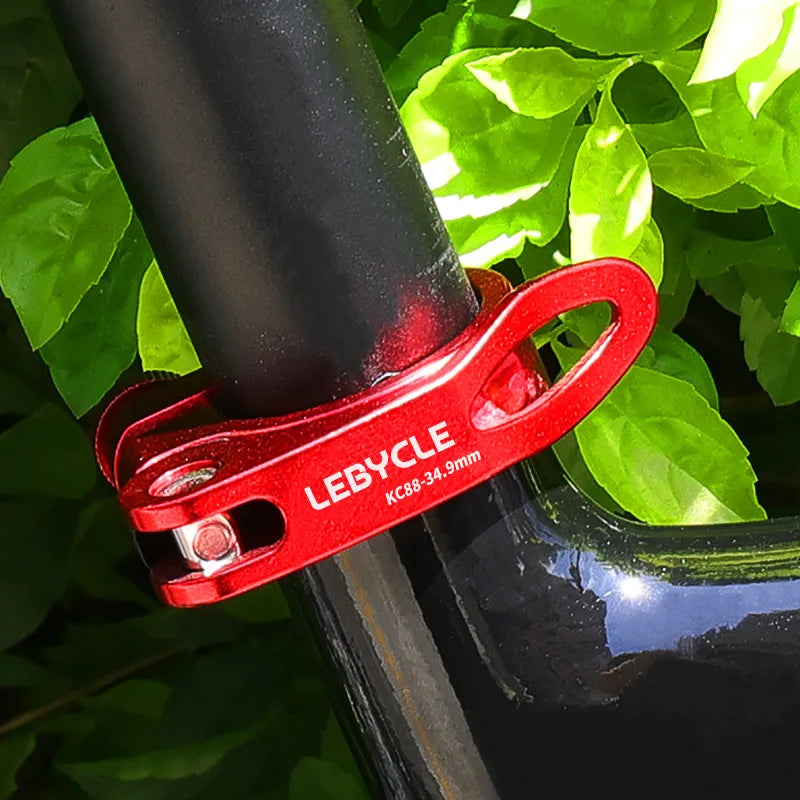 Lebycle Road Bike Aluminum Ultralight Quick Release Bicycle Seat Post Clamp BIKE SEAT PILLAR QUICK RELEASE