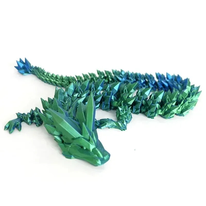 3D Printed Dragon Egg Dragon Model Holiday Gift Decorative Model Full Color Crystal Collection Sculpture Children's Toy Crafts