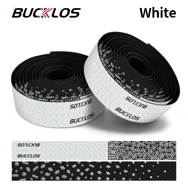 BUCKLOS Bicycle Handlebar Tapes Shock-Absorption Comfortable Cycling Handlebar Tape Road Bike Drop Bar Tape Road Bicycle Parts