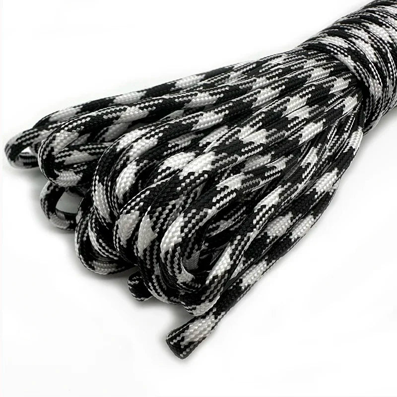 550 Paracord 7 Cores Cord Dia. 4mm For Outdoor Camping Survival Lanyard Parachute Rope Hiking Tent Accessories Bracelet