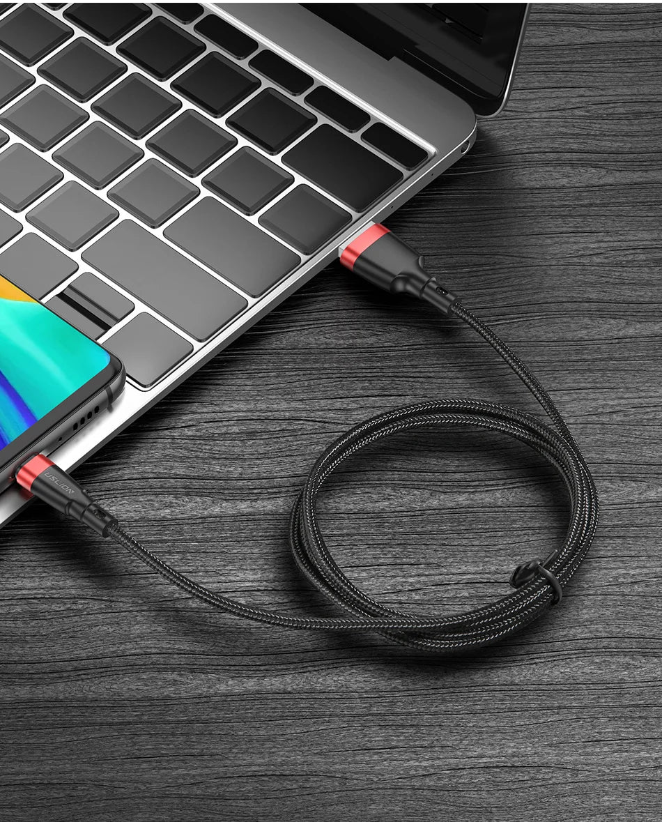 USLION 5A Micro USB Cable Fast Charger for Samsung Xiaomi LG
