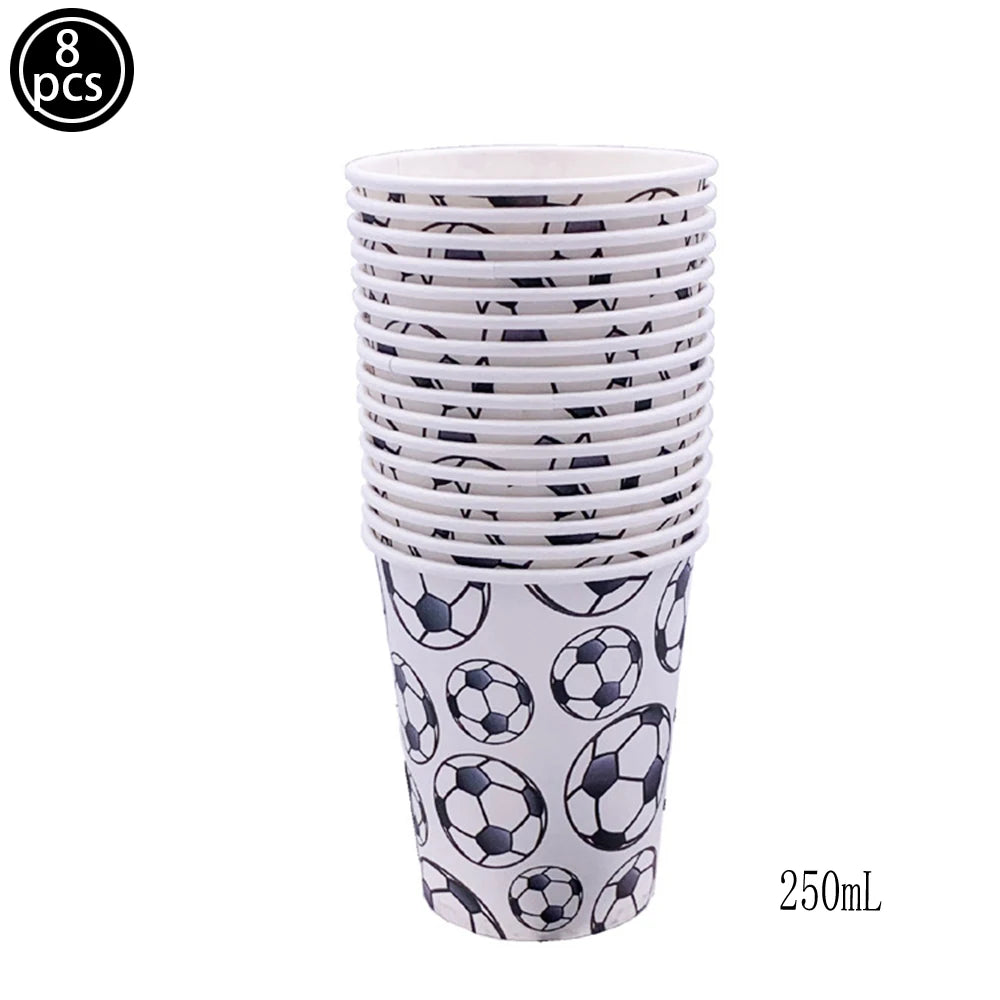 Soccer Theme Tablecloths Football Birthday Party Decorations Soccer Rectangular Plastic Table Cover Perfect for Game Day Parties