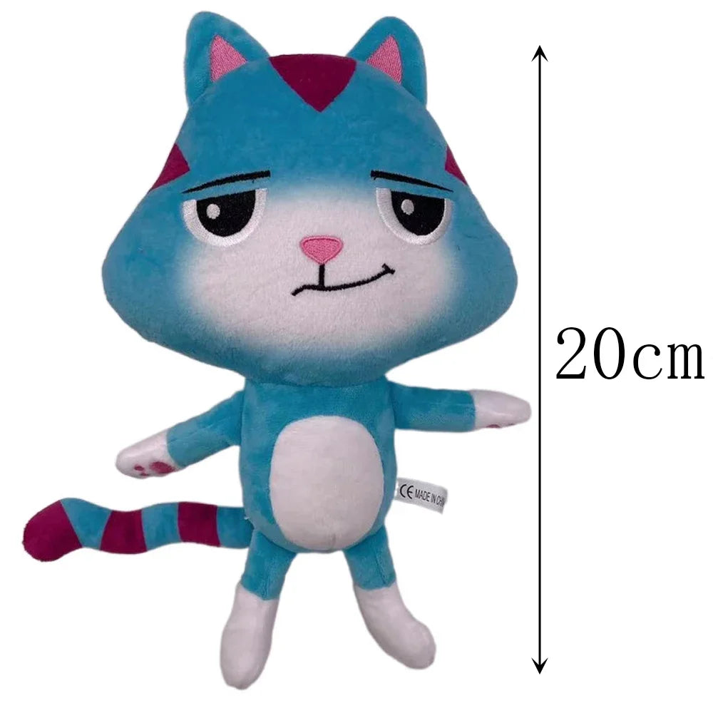 Newest 10 Styles Gabby Dollhouse Plush Toy Mercat Cartoon Stuffed Animals Mermaid Cat Plushie Doll Kids Birthday Christams Gifts