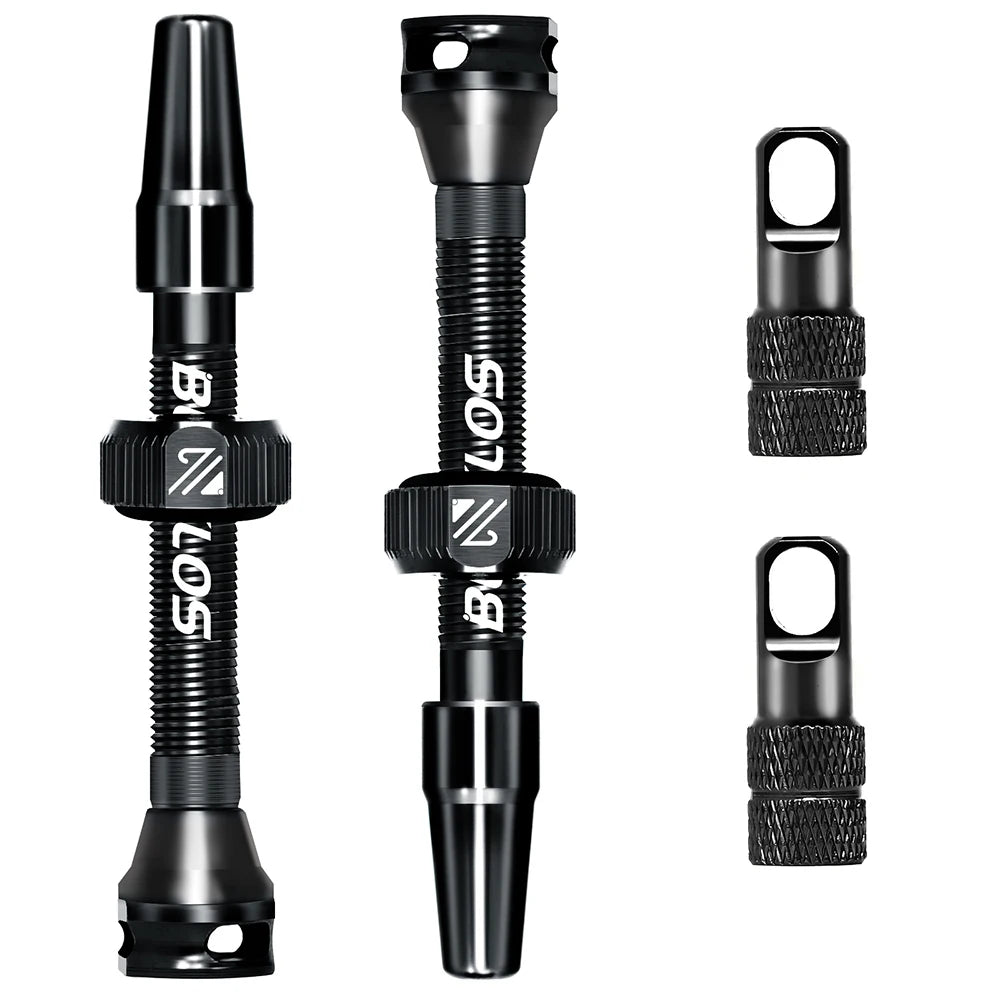 BUCKLOS Bike Tubeless Valve 40MM 44MM 55MM 60MM Road Mountain Bicycle Presta Valves High Quality Tire Nipple MTB Accessories