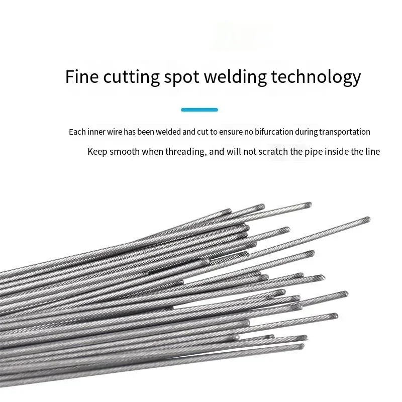 1/5/10pcs MTB Brake Wire Core Folding Bicycle Speed Change Wire Core Road Bike Brake Inner Line Speed Change Wire Accessories