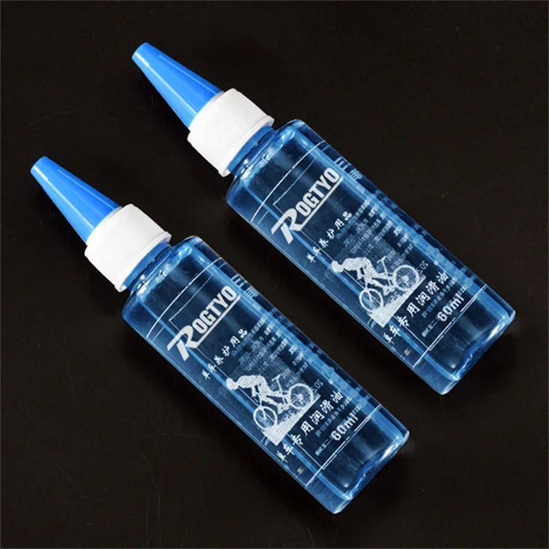 60ML Bicycle Chain Lubricant Dry Lube Chain Oil Long-Lasting Bike Chain Oil Waxy Maintenance Oil Squirt MTB Road Bike Accessorie