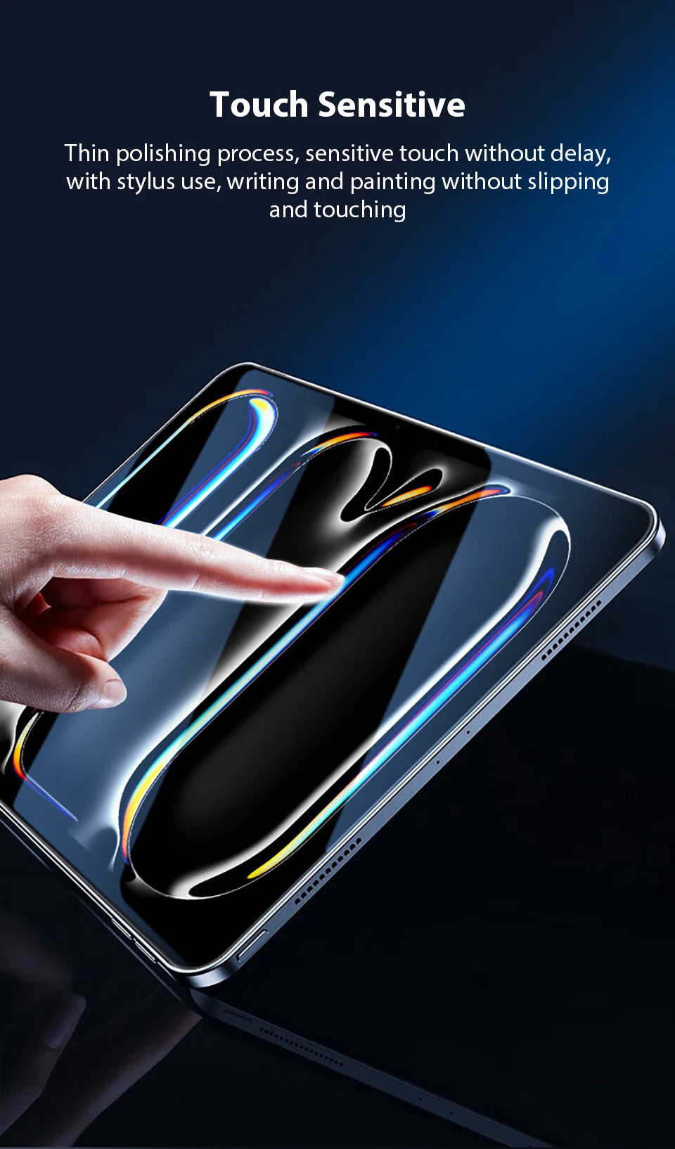 2Pcs Tempered Glass Screen Protector For Ipad Pro 13 11 12.9 M4 Air 5 4 3 2 Mini 6 9 9th 10 10th Generation 10.2 9.7 Accessories