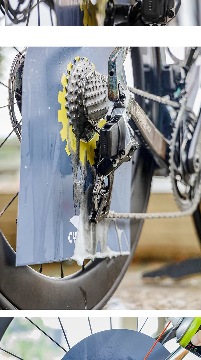 Bicycle Motorcycle Washing Disc Brake Cleaning Protection Cover Anti Grime Guard Wheel Cover For Road MTB Mountain Bike