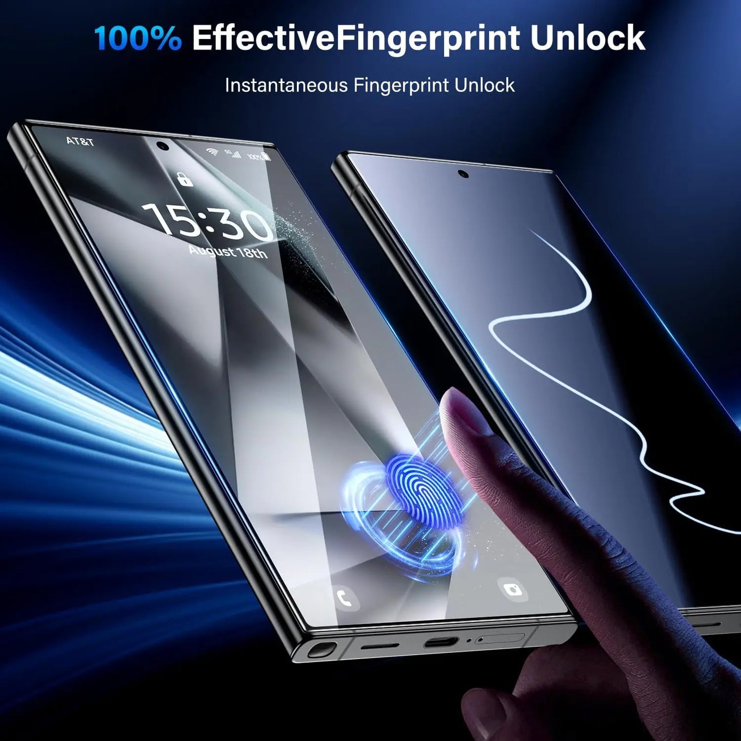 2-3Pcs For Google Pixel 9 Pro XL 8 8A 4G 5G Screen Protector Fingerprint Toughened Glass Accessories No Dust Bubbles Easy Kit