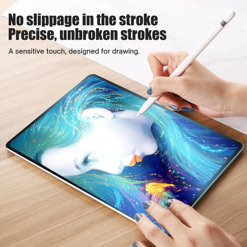 2Pcs Paper Feel Screen Protector For Samsung Galaxy Tab S9 S8 S7 S6 S6 Lite S5E S4 A8 A7 Lite A 10.1 10.5 Film Screen Protector