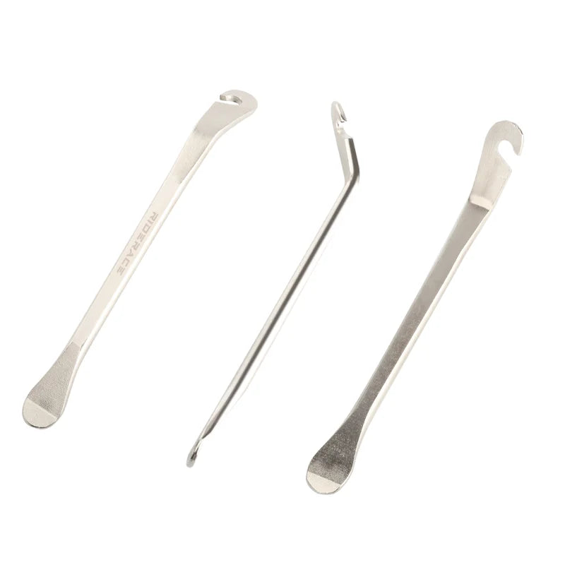 3Pcs Bike Tire Lever Stainless Steel Mountain Road Bicycle Wheel Remover Outdoor Cycling Repair Tool Mtb Tire Lever Pry Up Tool