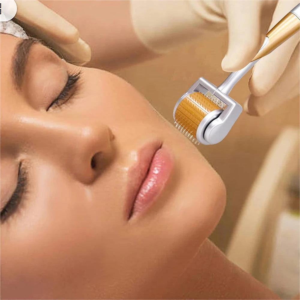 ZGTS 192 Derma Roller Titanium Micro Needles System Dermaroller Derma Roller Mesotherapy For Facial Care Microneedling
