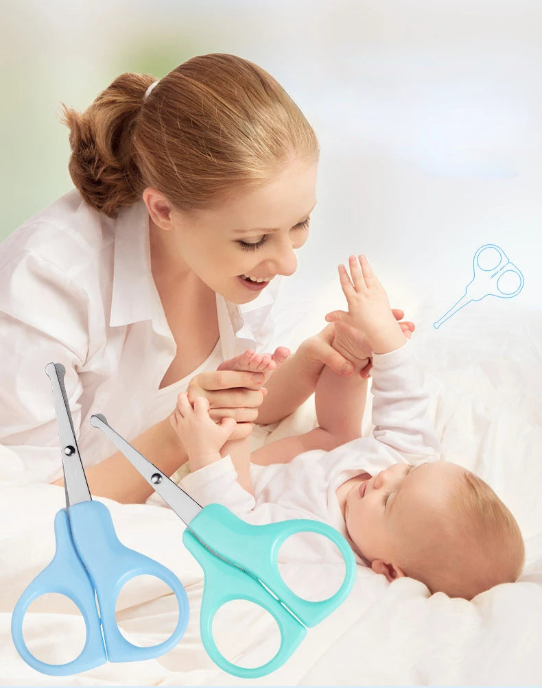 Newborn Baby Nail Clipper Convenient Safety Long Scissors Trimmer Manicure Cutter Special Scissor Babies Care Tools Accessories