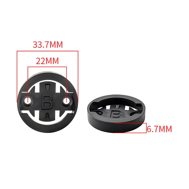 MUQZI Bicycle Computer Mount For Garmin Bryton WAHOO Computer Holder Stem Top Cap Adapter Bicycle Accessories