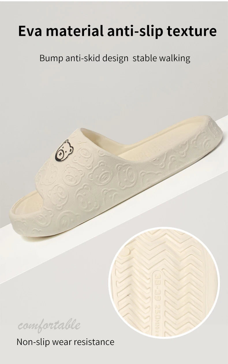 Non-slip Slippers Female Outer Wear Bathroom Bathroom Indoor Home Sandals Female Summer Eva
