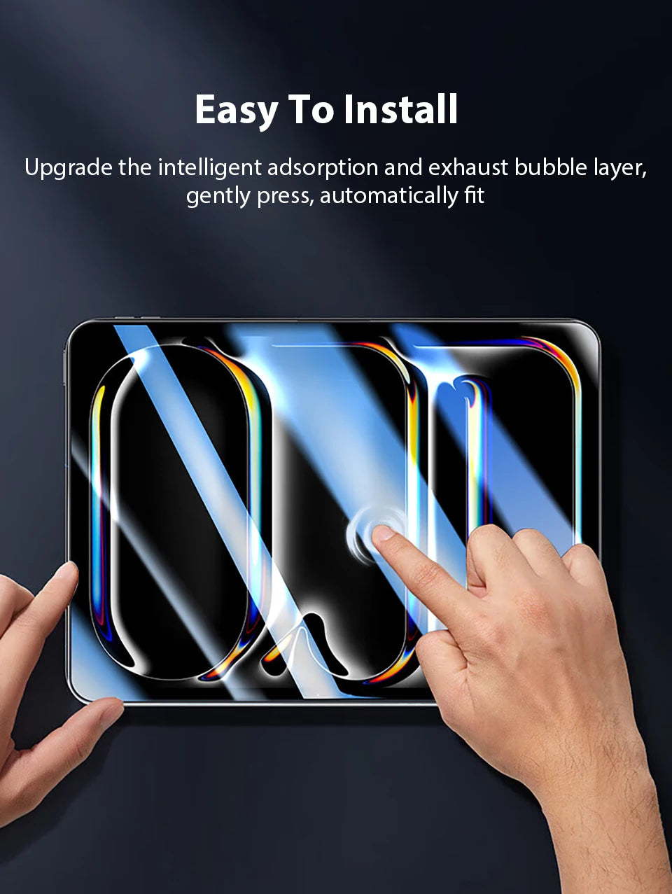 2Pcs Tempered Glass Screen Protector For Ipad Pro 13 11 12.9 M4 Air 5 4 3 2 Mini 6 9 9th 10 10th Generation 10.2 9.7 Accessories