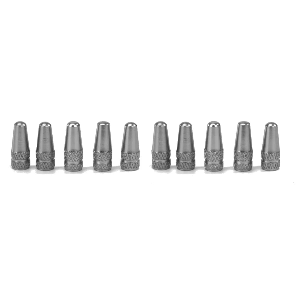 5/10PCS Bicycle Tire Valve Cap Aluminum High Pressure Caps for Presta Valves Rainbow Color Bike Tyre Hat MTB Bike Accessories
