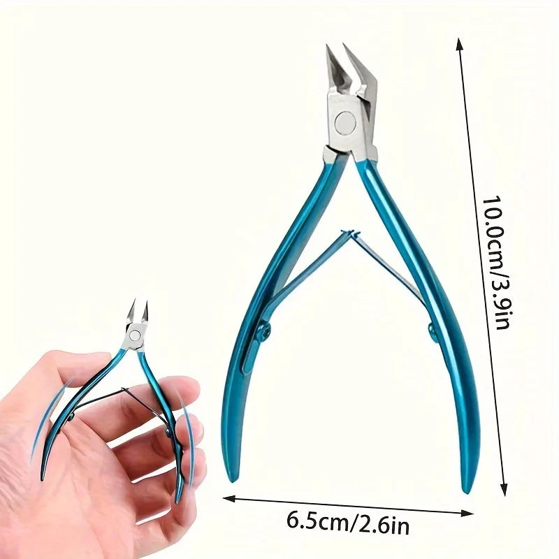 1Pcs Toenail Clipper Straight Blade for Ingrown and Thick Nails - Stainless Steel and Sharp Pointed Tip Ingrown Nail Clipper – W
