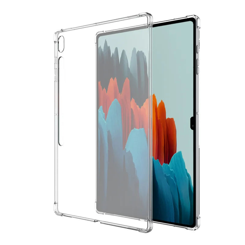 Transparent Case for Samsung Galaxy Tab S7/S8/S9 A8 10.5 inch S6 Lite 10.4 inch A7 A7 lite 11 inch Soft Tpu Airbag Cover Funda