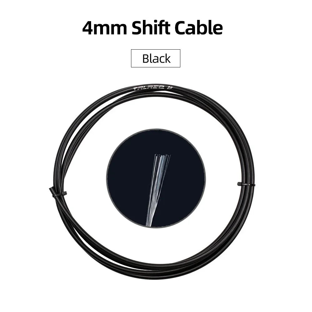3m Bicycle Brake Cable/Shift Cable Housing 4mm/5mm Bike Brake Cables Tube MTB Road Bikes Brake Shifter Derailleur Cable Line
