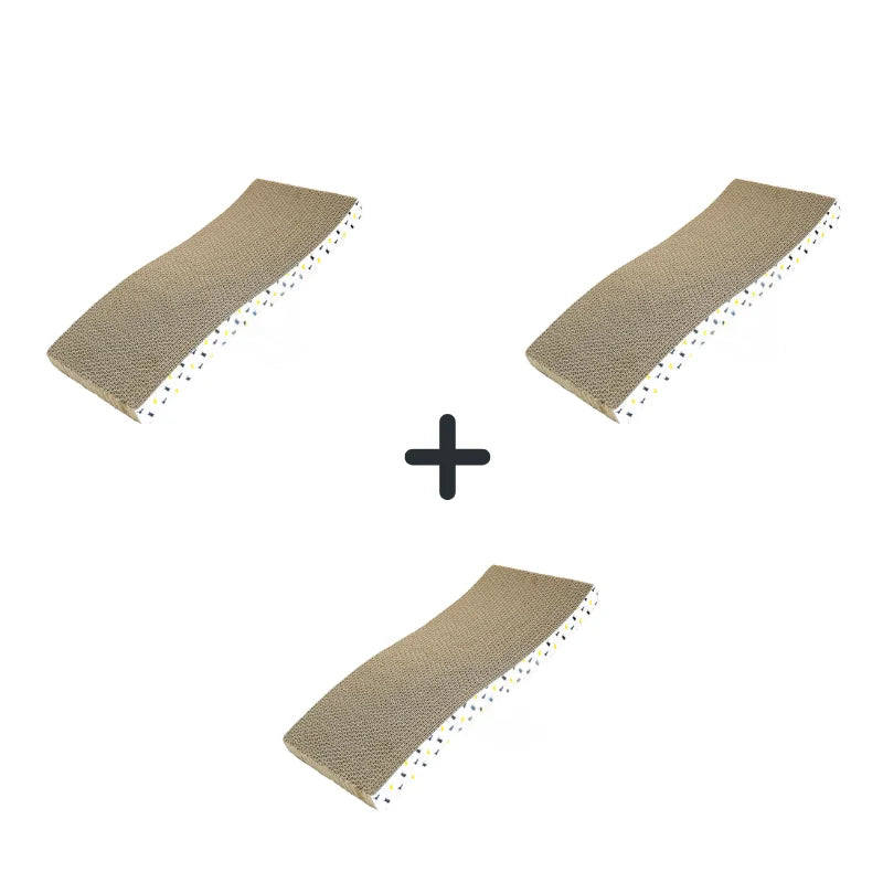 Cat scratching board, cardboard double-sided cat scratching board large wide corrugated modern sofa bed cat supplies, cat toys