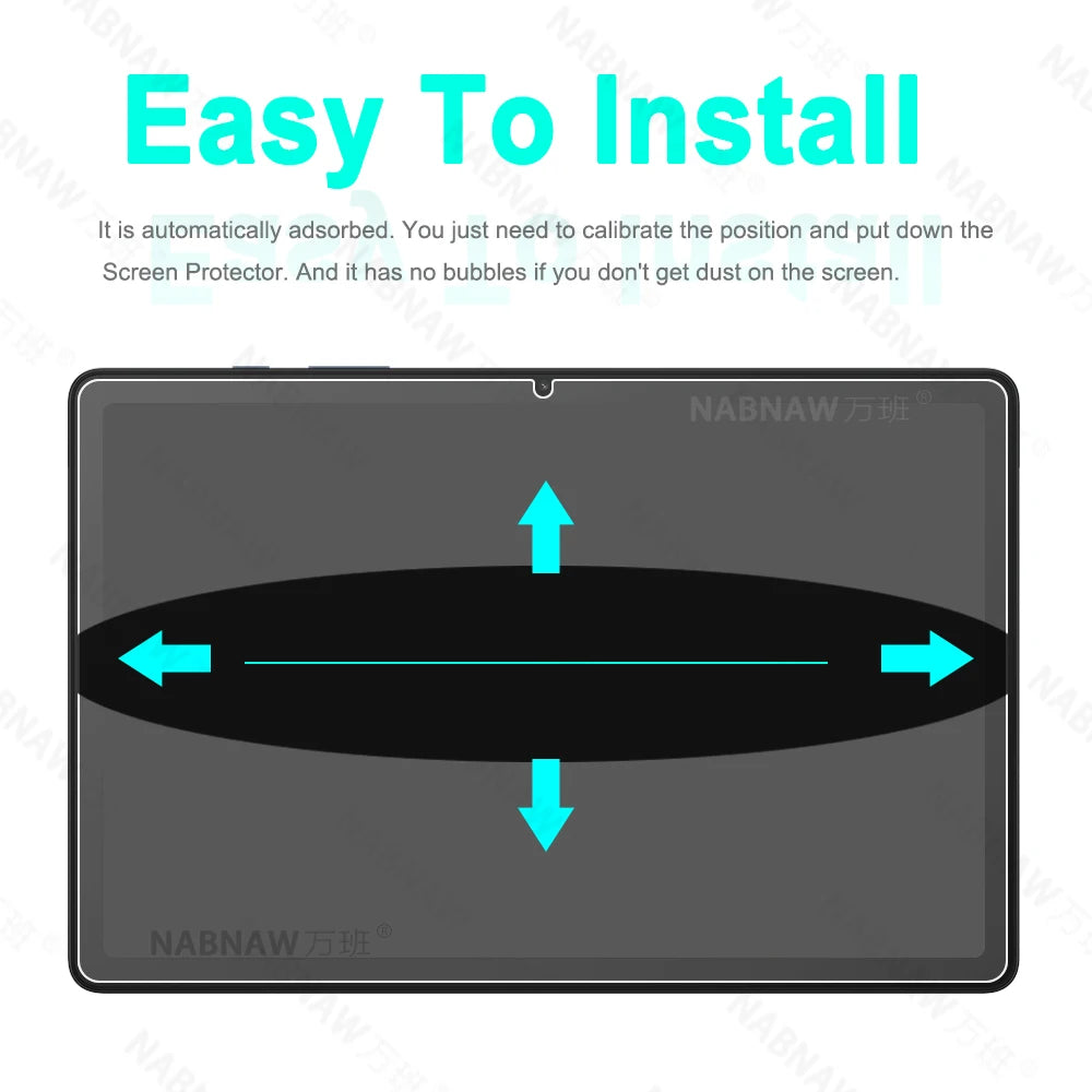 2 Pieces HD Scratch Proof Screen Protector Tempered Glass For Samsung Galaxy Tab A9+ A9 Plus SM-X210 X215 X216 5G 11-inch Film