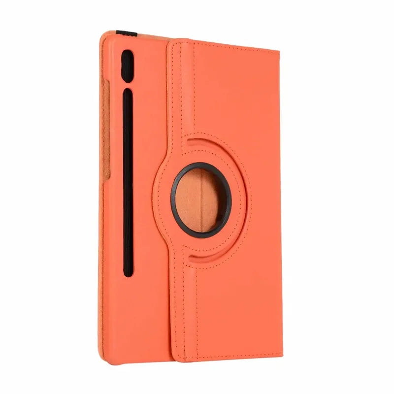 Case For Samsung Galaxy Tab A9 Plus S9 S8 S7 FE Plus 12.4 SM X210 X710 X716 X718 X810 X700 X800 360 Rotating Flip Stand Cover