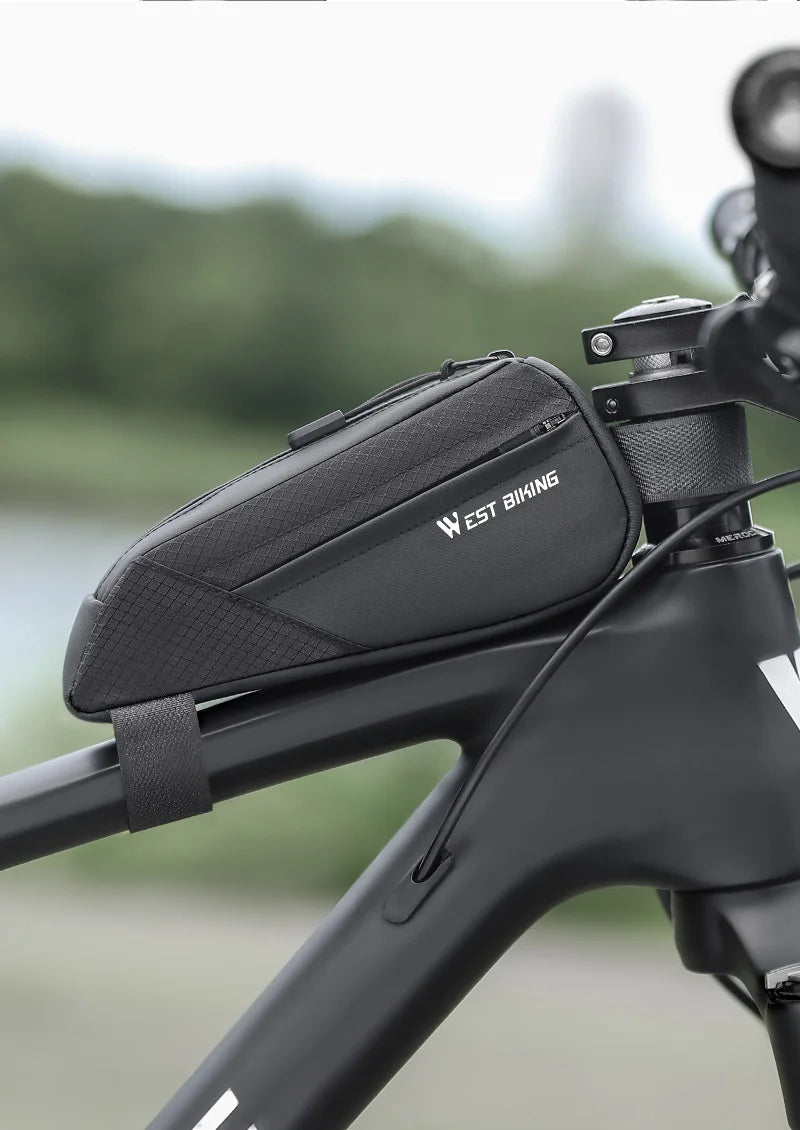 Bike Bag Ultralight Top Front Tube Frame Triangle Bag Mini Size Portable Water Repellent MTB Road Bicycle Bag Pannier