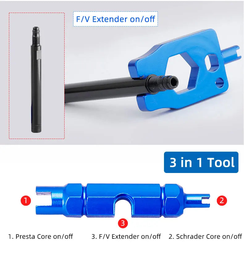 Deemount 2PCS Bicycle Tubeless Schrader Nipple A/V Valves Brass Core CNC Machined Anodized for MTB Road Bike Tubeless Rims