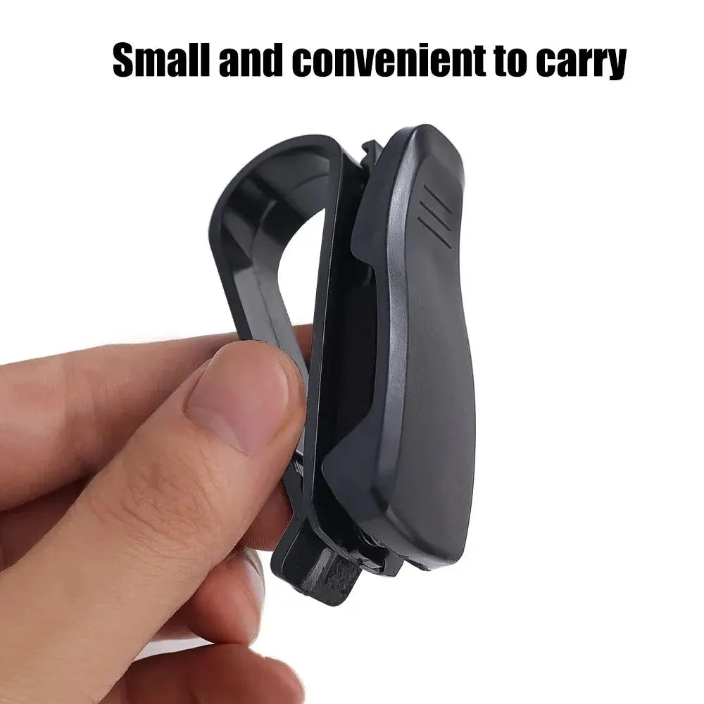 2PCS Universal Car Auto Sun Visor Glasses Box Sunglasses Clip Card Ticket Holder Fastener Pen Case Eyeglasses Clips Accessories