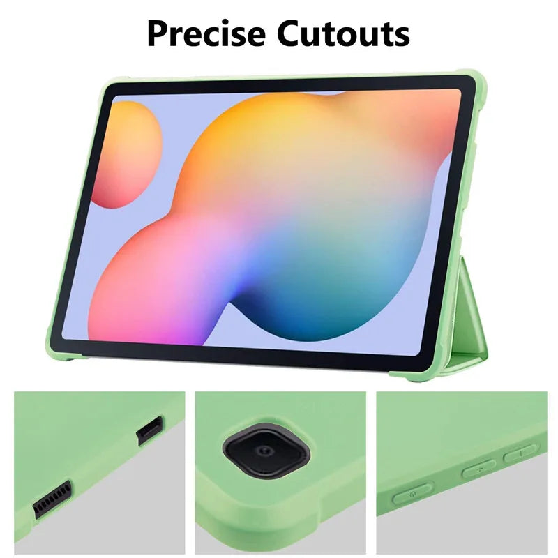 Case for Samsung Galaxy Tab A9+ A8 10.5 X205 X200 S6 Lite P610 P615 A7 T500 A7 lite T220 S7 S8 S9 PU Tablet Cover Smart Leather