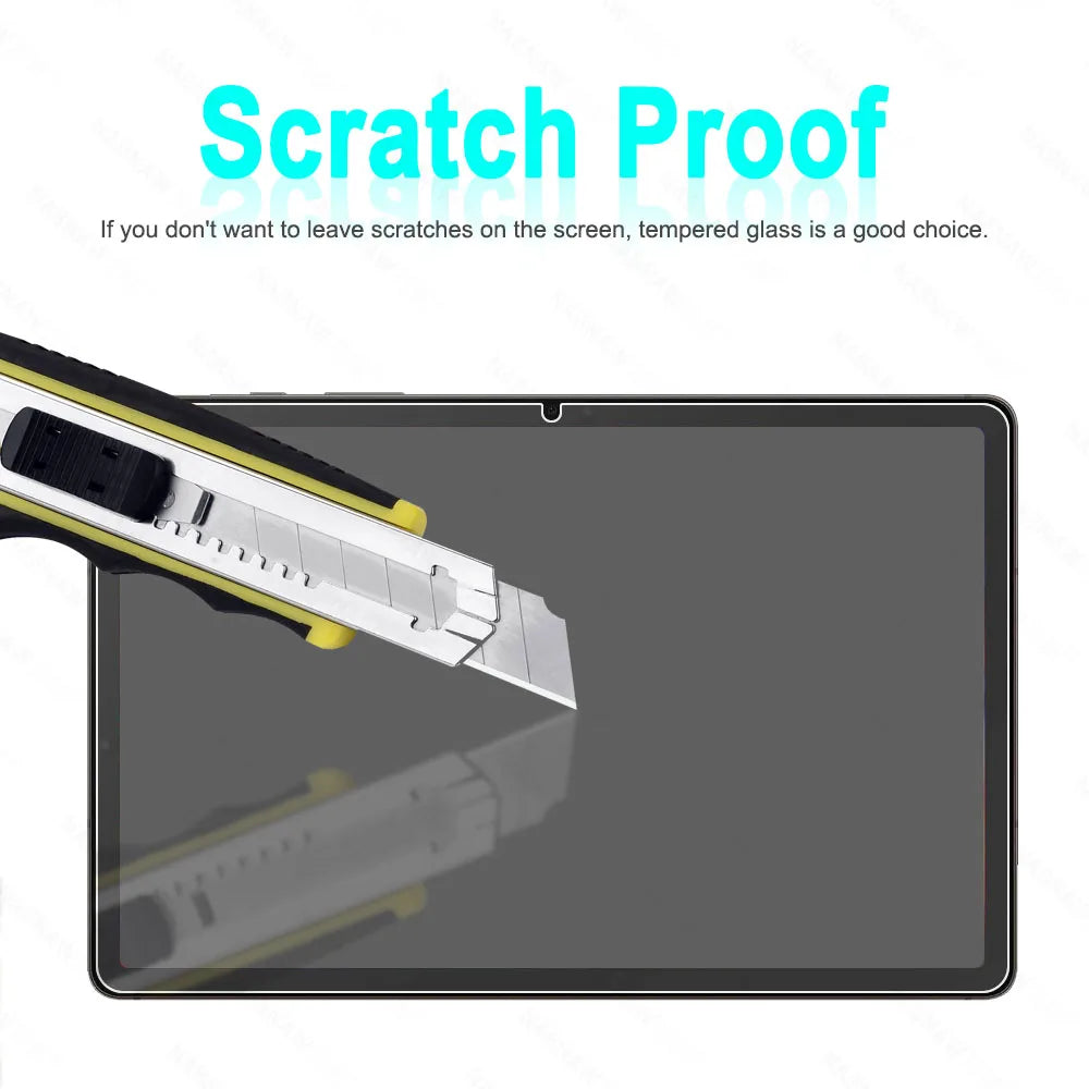 2PCS HD Scratch Proof Tempered Glass Screen Protector For Samsung Galaxy Tab A8 A7 lite A9 Plus S9 FE S8 S7 S5e S6 lite 2024
