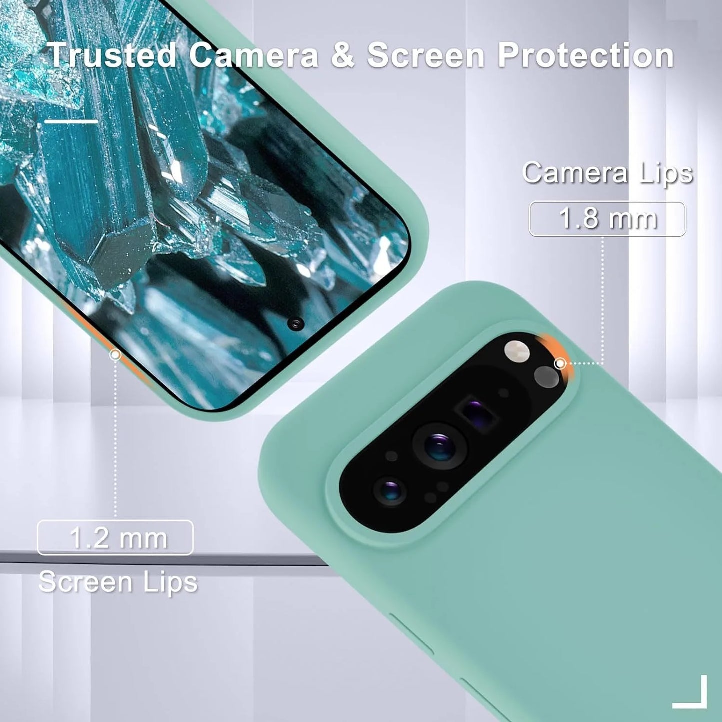 Fashion Liquid Silicone Case for Google Pixel 9 Pro XL 8A 7A 6A 5A Soft Skin Feeling TPU Cover for Google 6 7 8 9 Pro 8Pro 7Pro