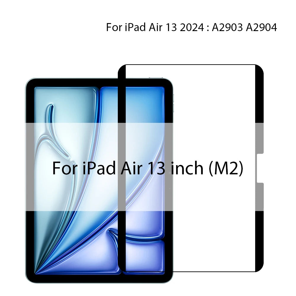 Like Paper Film For Ipad Pro 13 11 2024 12.9 10 9 10th 9th Generation 10.2 Screen Protector On Ipad Air 5 4 2 3 Mini 6 Magnetic