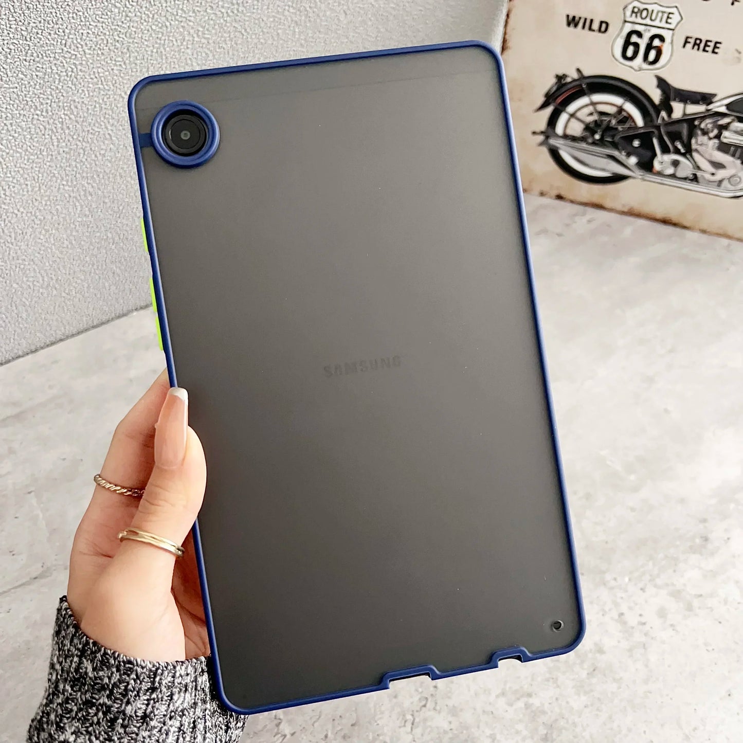 Matte Case For Samsung Galaxy Tab A9 Plus X210 S6 Lite 2024 P620 S7 FE S8 S9 S10 Plus X810 A8 10.5 A7 Lite Tablet back Cover
