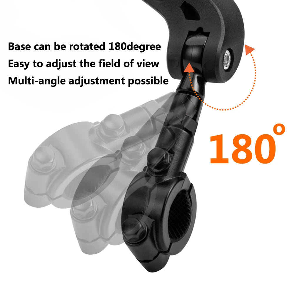 Bicycle Mirror Bike Rearview Mirror For Bicycle HD Adjustable Cycling Mirrors Left Right Angle Wide Bike Accessories