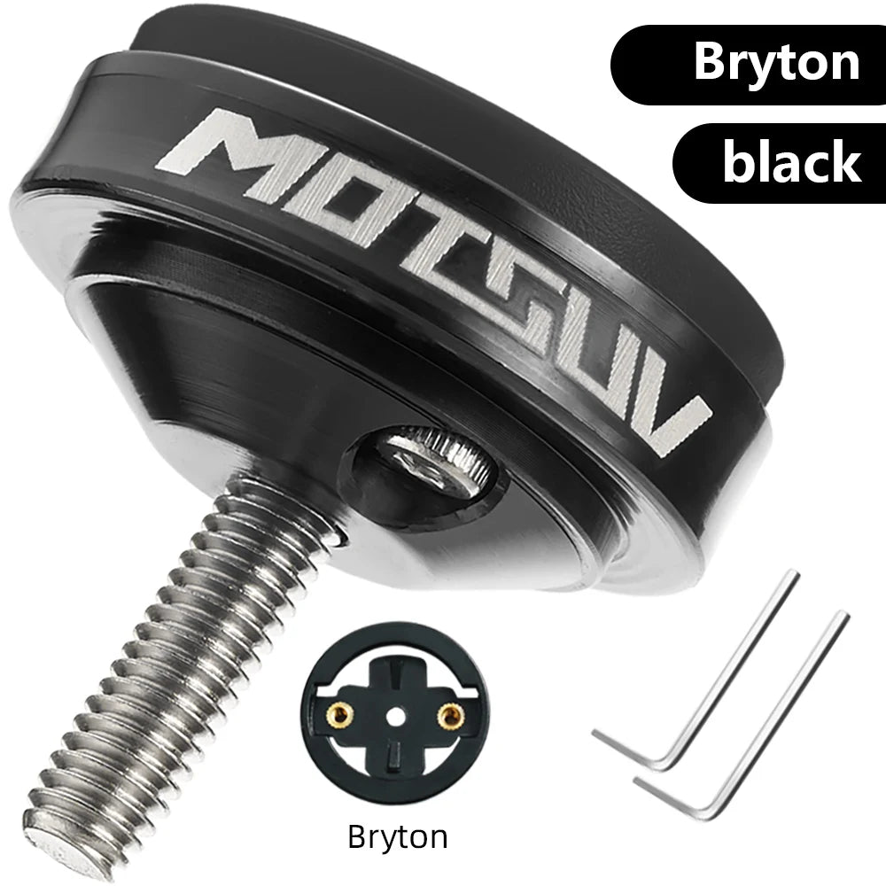 MOTSUV Bicycle Computer Mount Stem Garmin Bryton Wahoo Holder Cycling Stopwatch GPS Speedometer Bracket MTB Bike Accessories
