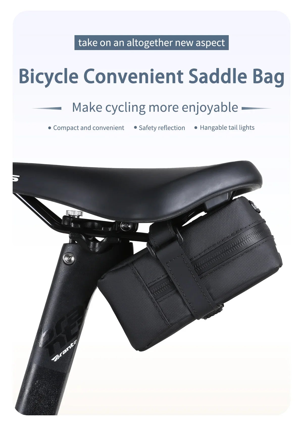 ESLNF Bicycle Bag Large Capacity Tail Rear Cycling Rear Seat Waterproof Saddle Bag MTB Road Bicycle Storage Bag Bike Accessories