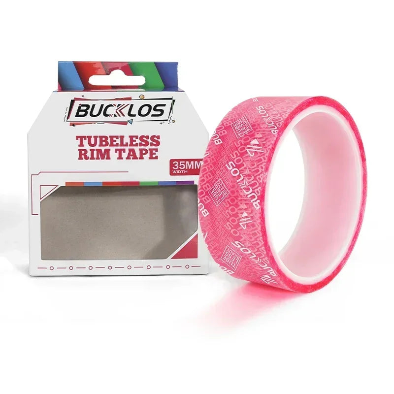 BUCKLOS MTB Bicycle Tubeless Rim Tapes 10M MTB Tire Liner Vacuum Tire Pad 17-35MM Road Bike Rim Tape Strips Cycling Wheel