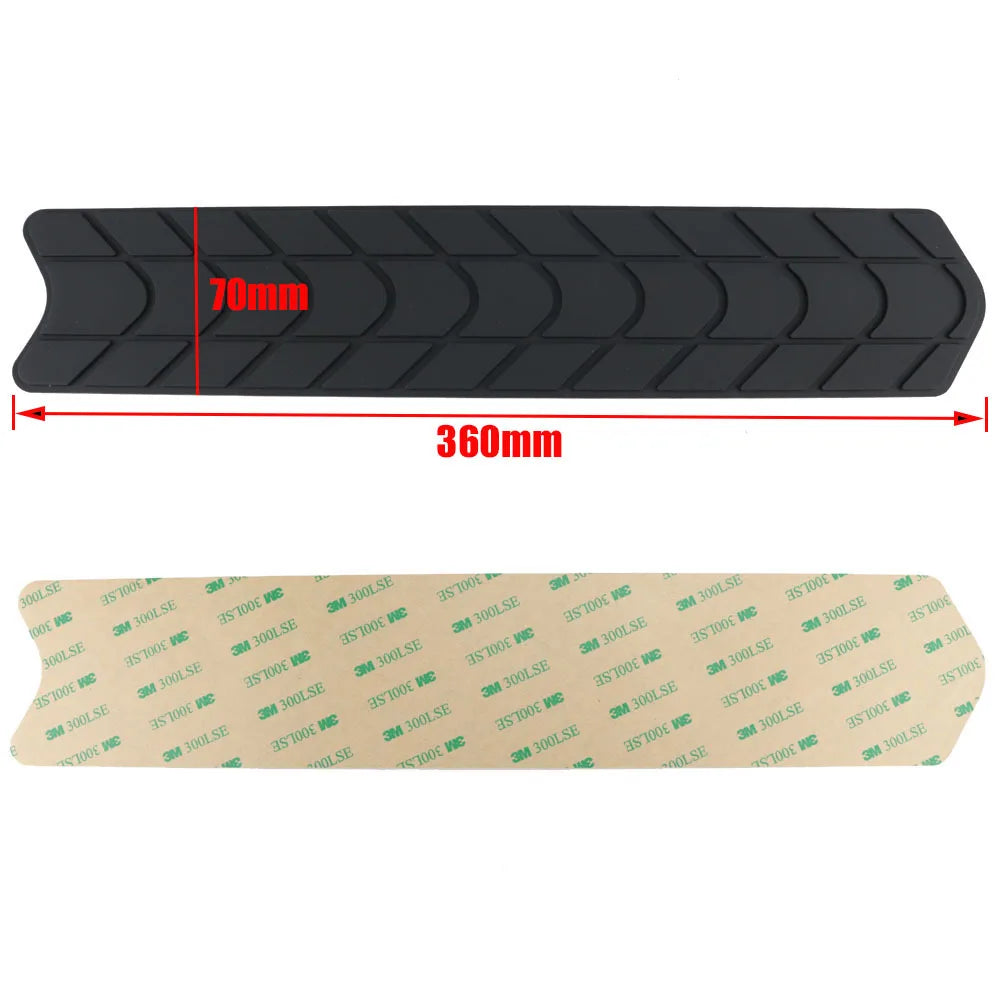MTB Road Bike Chain Protector Chainstay Silicone Bicycle Frame Care Guards Self-Adhesive Cover Protection for Anti-Scratch