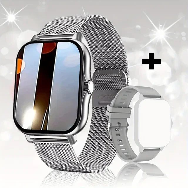 1.83'' Sports Smart Watch Fitness Health Monitor Waterproof Smartwatch Wireless Call Watches for Men Women IOS Xiaomi 2024