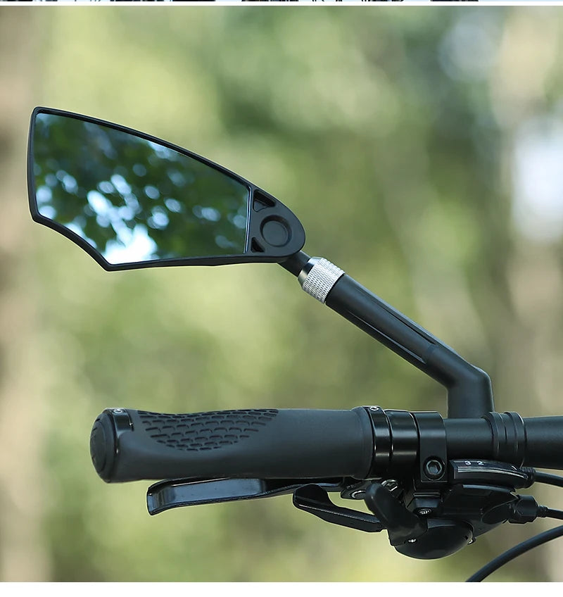 WEST BIKING Anti-Glare Bicycle Mirror Handlebar Rear View Wide Range Back Sight Reflect electric scooter Mirror bike accessories