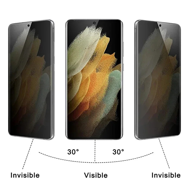 4Pcs Anti Spy Hydrogel Film for Samsung S21 S20 S22 S23 S24 Ultra FE Note 20 10 S25 S10 S9 S8 Plus S10E Privacy Screen Protector
