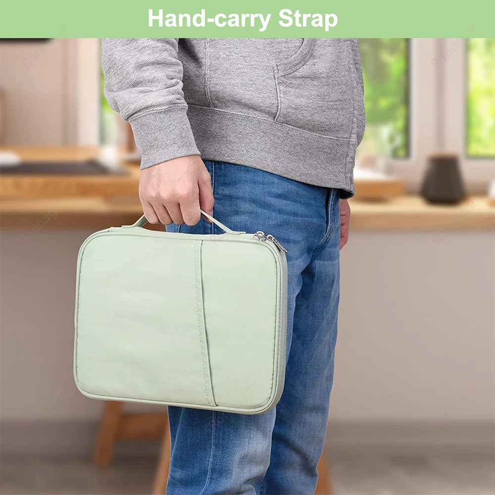 Sleeve Handbag Funda For Samsung Galaxy Tab S10 Plus SM-X820 SM-X826B 12.4" S9/S8/S7 Plus Tab S10 Ultra 14.6 Inch Pouch Case Bag