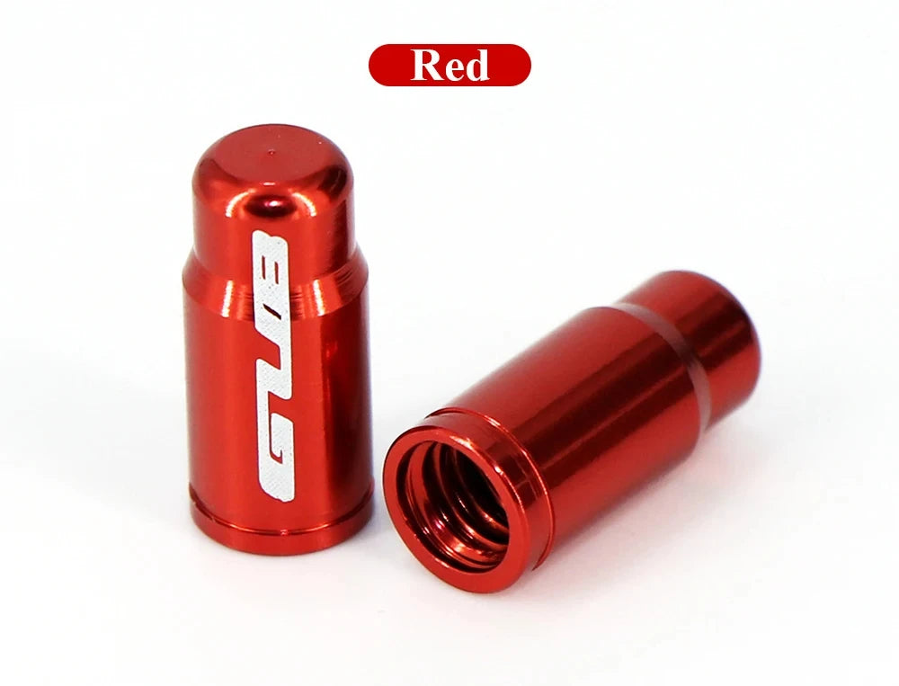 RISK 4 in 1 Bike Valve Core Wrench With 2 Presta Valve caps set Road Bicycle Valve Installation Removal Portable Repair Tool