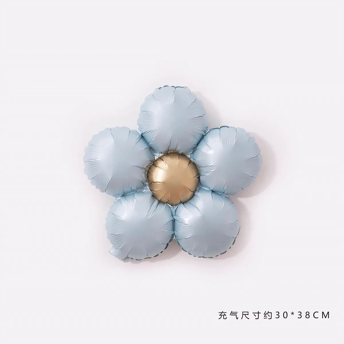 Matte Flower Aluminum Film Balloons Baby 1st Birthday Party Decor Kids Boy Girl Baby Shower Supplies Toy Balloon Wedding Ballons